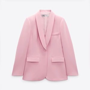 Blogger Fav Zara NWT blazer with tuxedo collar